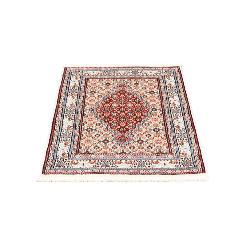 Tapis persan - Classique - Royal - 90 x 60 cm - rouge clair