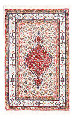 Tapis persan - Classique - Royal - 90 x 60 cm - rouge