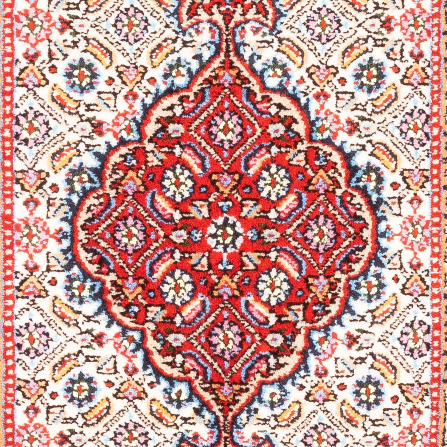 Tapis persan - Classique - Royal - 90 x 60 cm - rouge