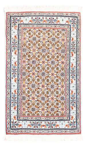 Tapis persan - Classique - Royal - 90 x 60 cm - multicolore