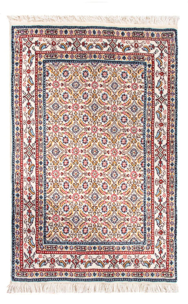 Tapis persan - Classique - Royal - 90 x 60 cm - marron clair