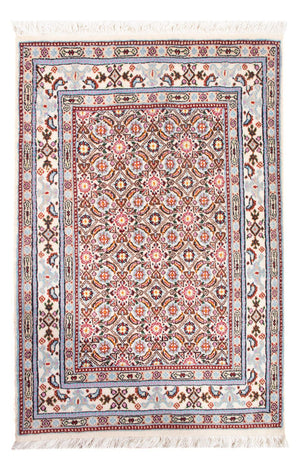 Tapis persan - Classique - Royal - 90 x 60 cm - rouge clair
