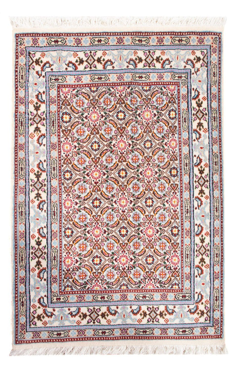 Tapis persan - Classique - Royal - 90 x 60 cm - rouge clair