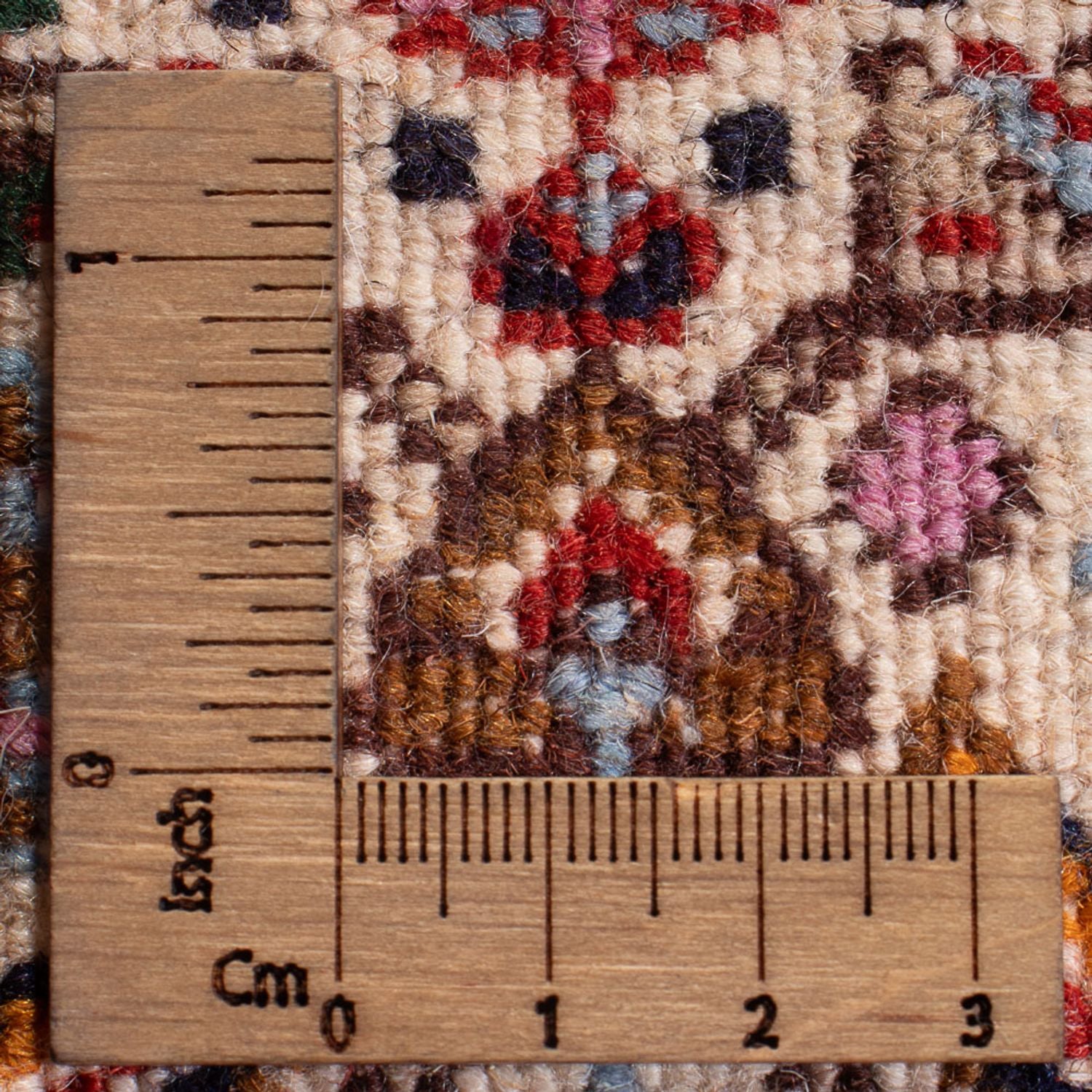 Tapis persan - Classique - Royal - 90 x 60 cm - rouge clair