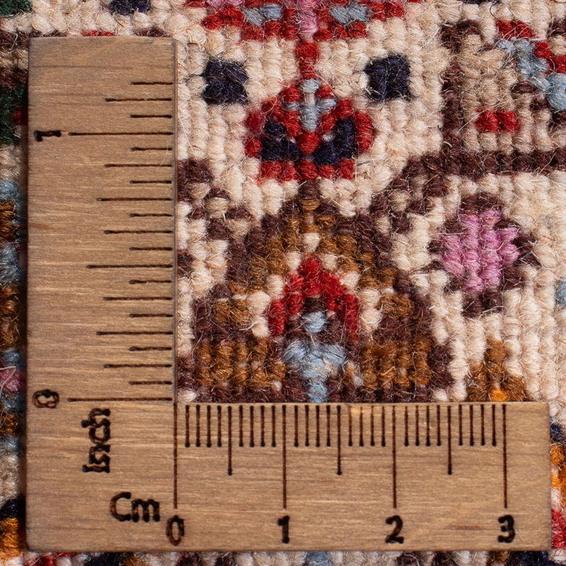 Tapis persan - Classique - Royal - 90 x 60 cm - rouge clair
