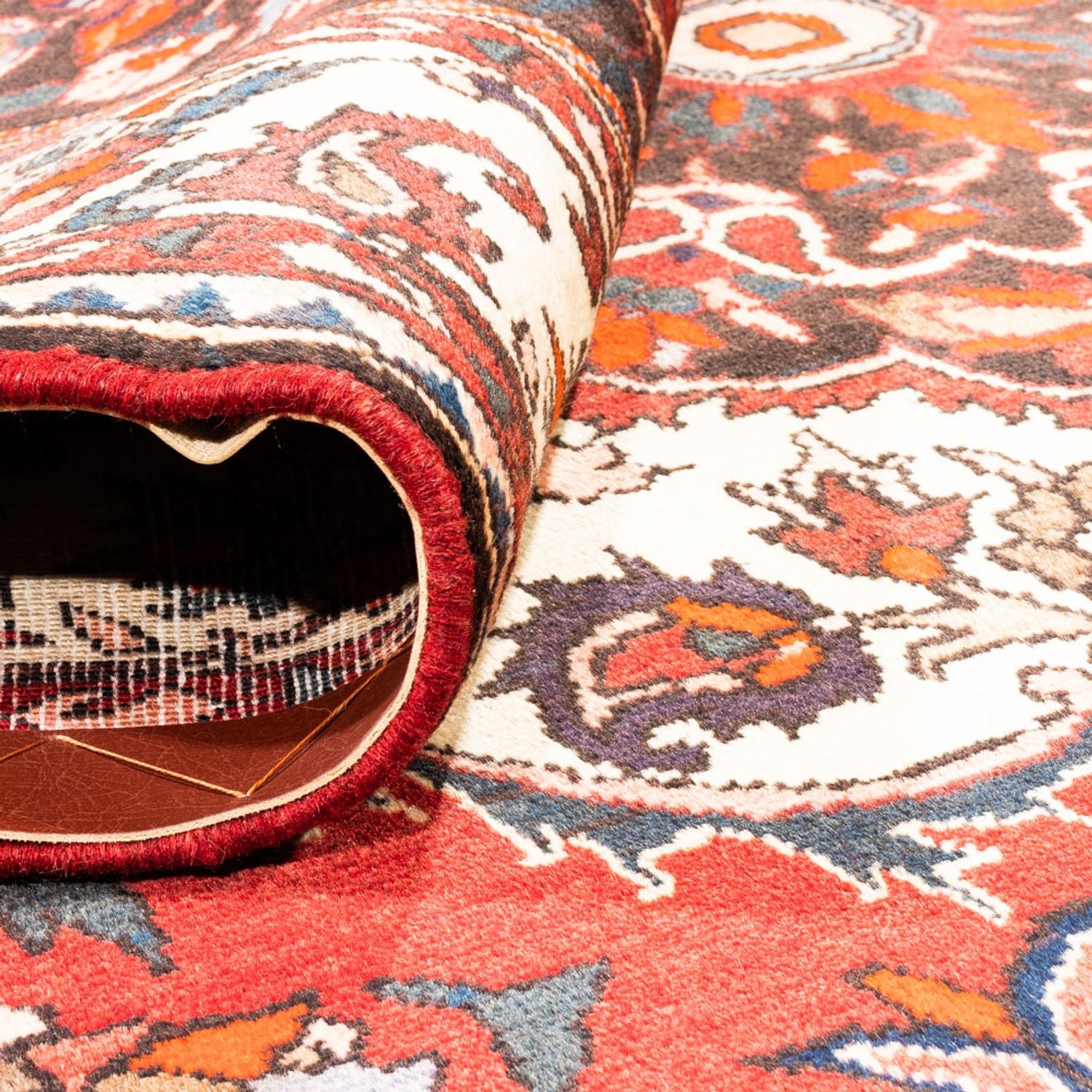 Tapis persan - Nomadic - 305 x 210 cm - rouge