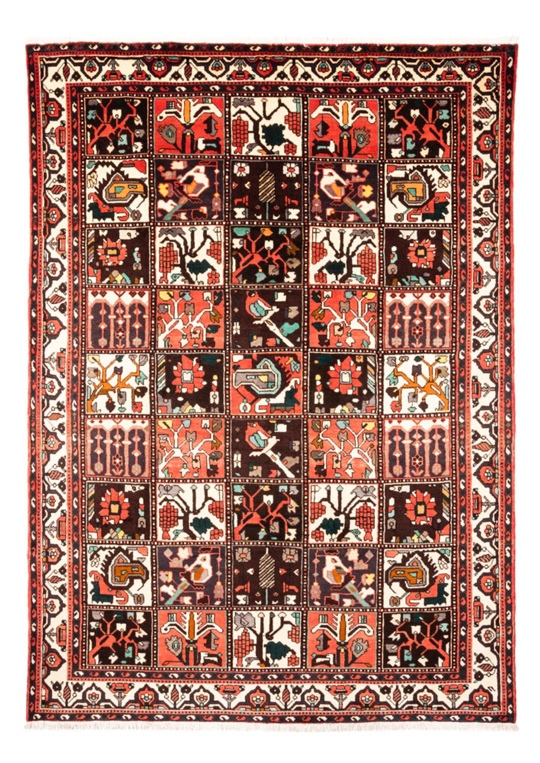 Perserteppich - Nomadic - 278 x 224 cm - mehrfarbig