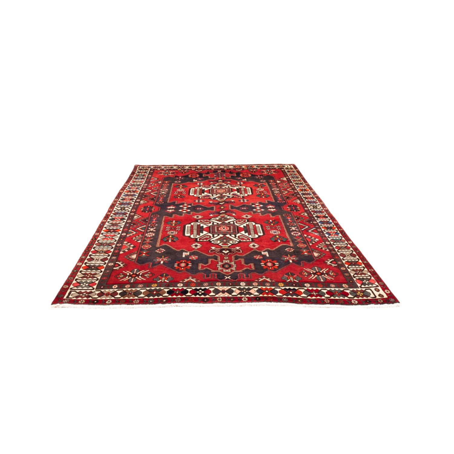 Tapis persan - Nomadic - 317 x 207 cm - rouge