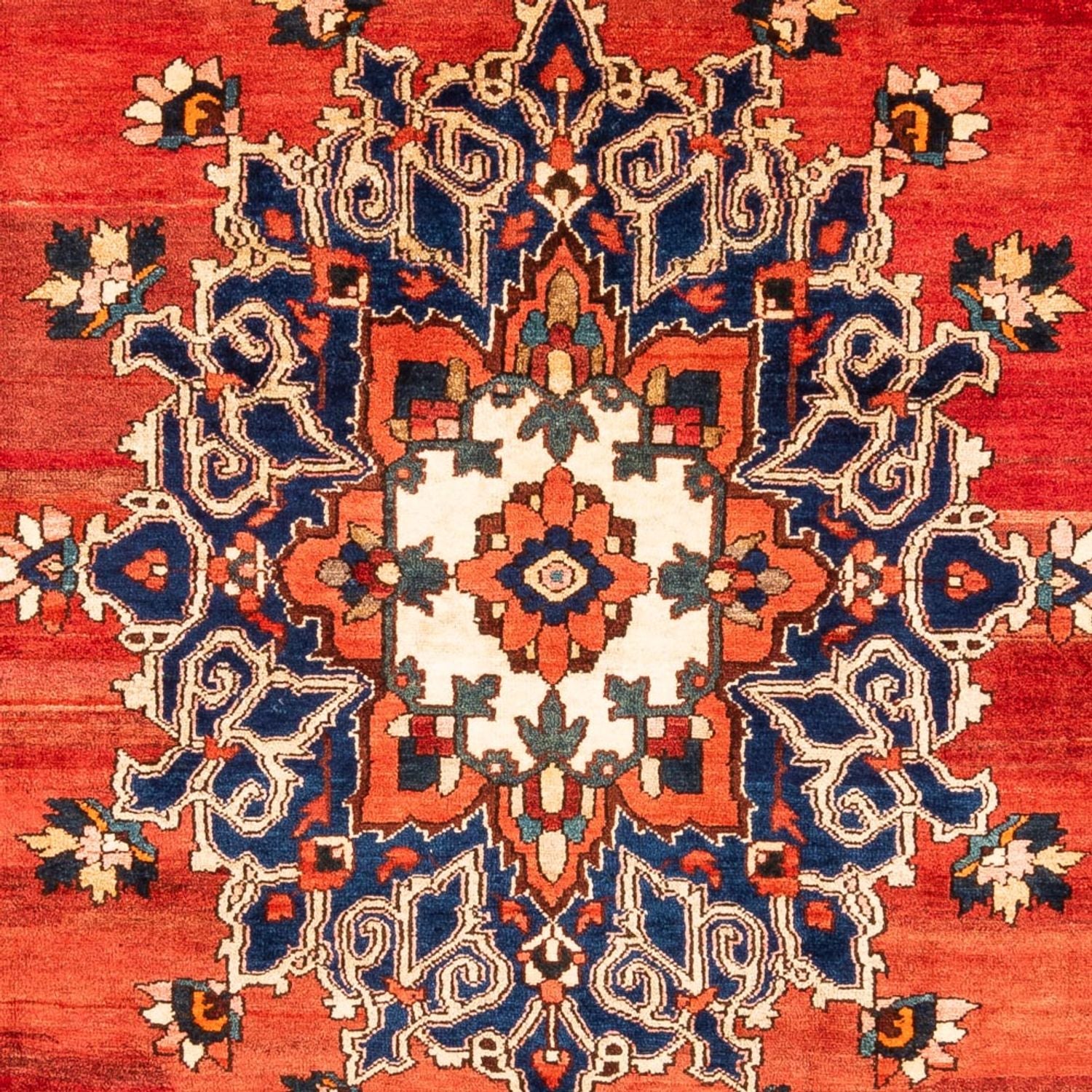 Tapis persan - Nomadic - 306 x 222 cm - rouge