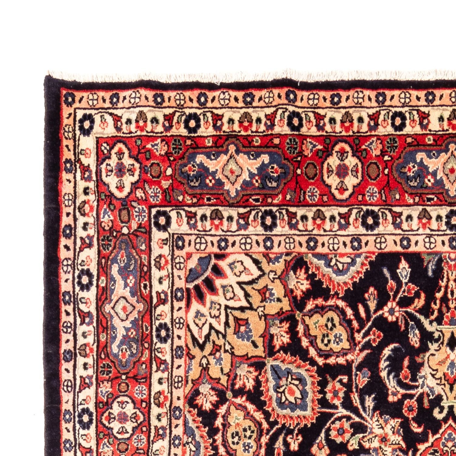 Tapis persan - Nomadic - Royal - 334 x 209 cm - bleu foncé
