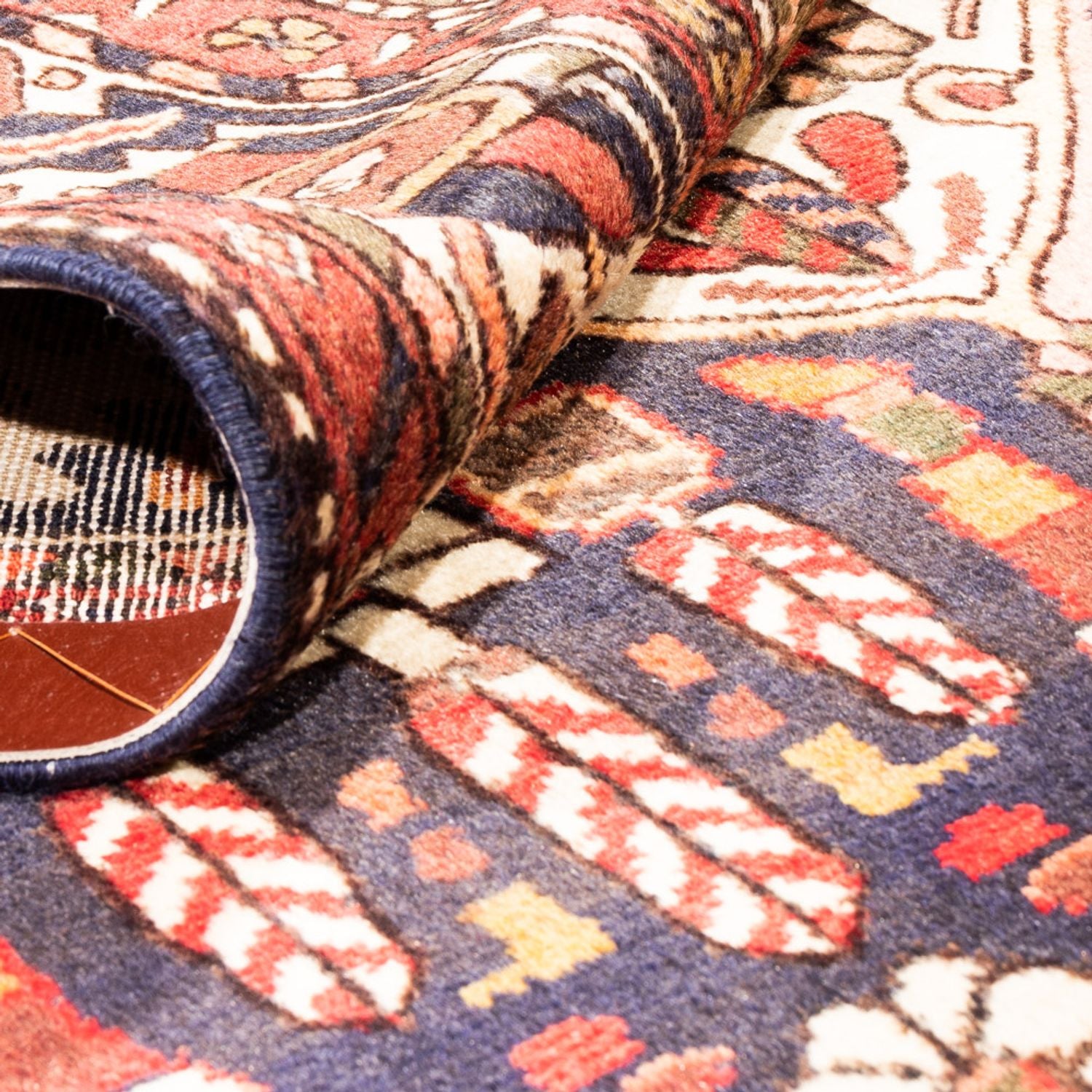 Tapis persan - Nomadic - 303 x 218 cm - multicolore
