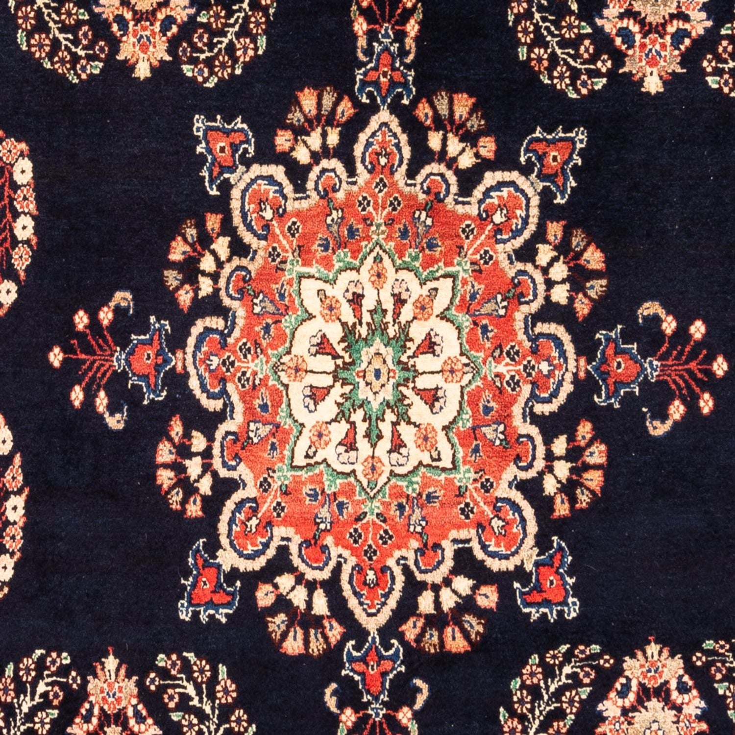 Tapis persan - Nomadic - Royal - 290 x 195 cm - bleu foncé