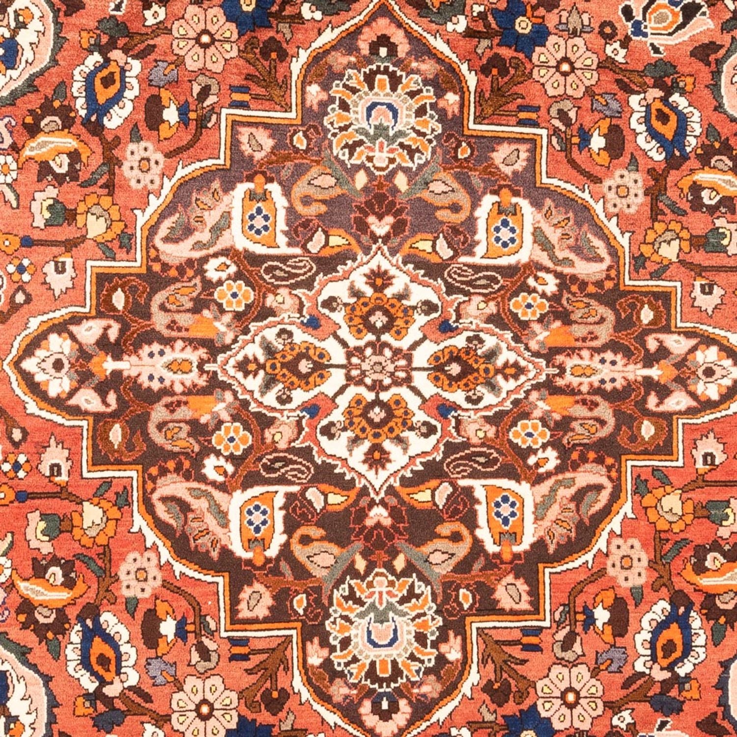 Tapis persan - Nomadic - 305 x 217 cm - rouge