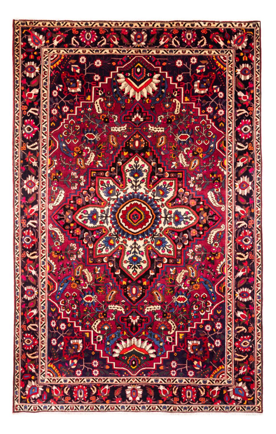 Tapis persan - Nomadic - 312 x 215 cm - rouge