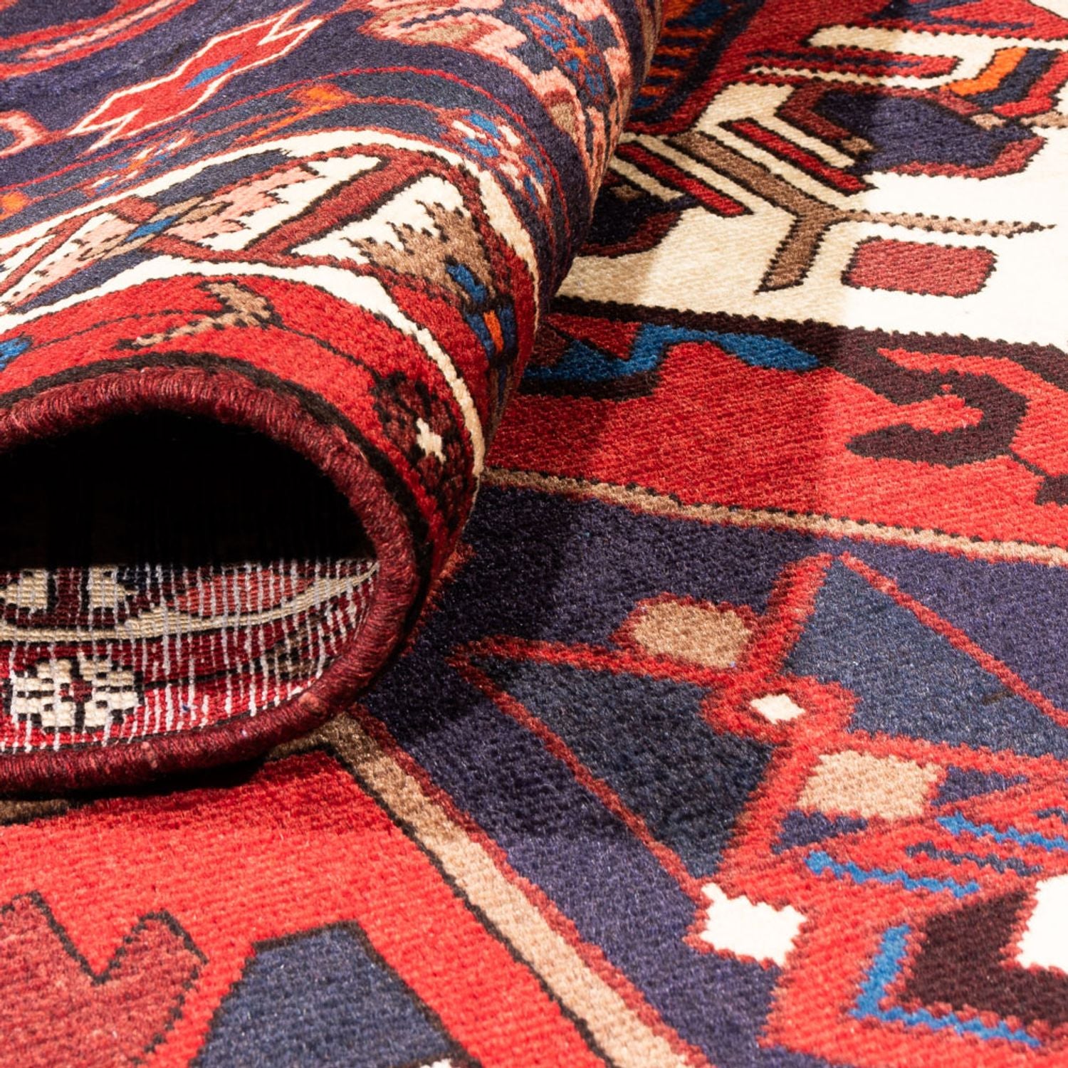 Tapis Gabbeh - Persan - 300 x 210 cm - multicolore