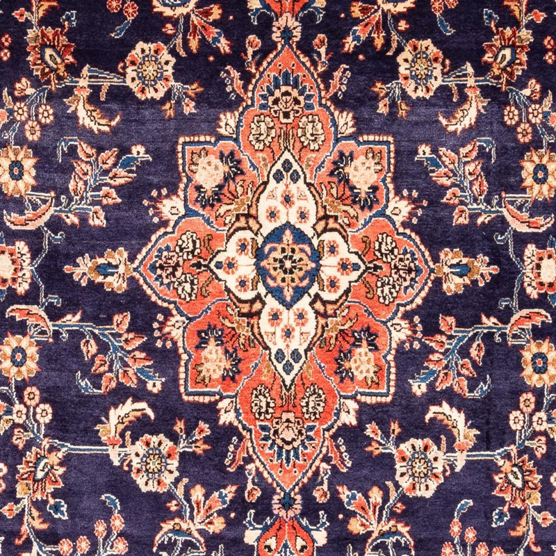 Tapis persan - Nomadic - 338 x 216 cm - bleu foncé