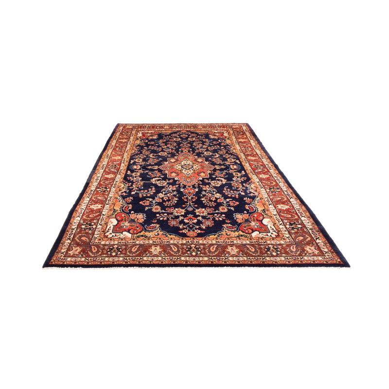Tapis persan - Nomadic - 338 x 216 cm - bleu foncé