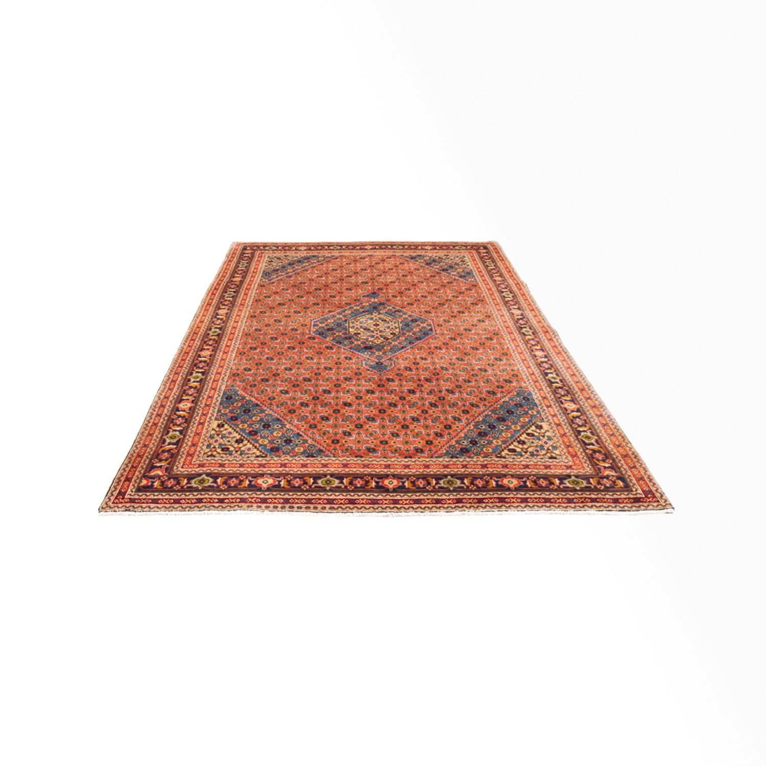 Tapis persan - Nomadic - 297 x 198 cm - rouge