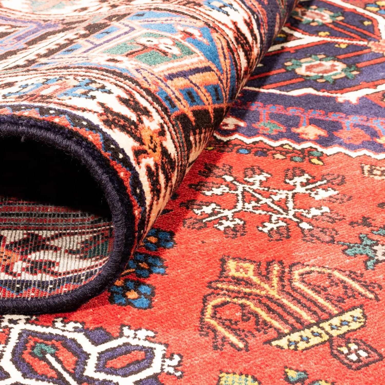 Tapis Gabbeh - Persan - 320 x 216 cm - multicolore