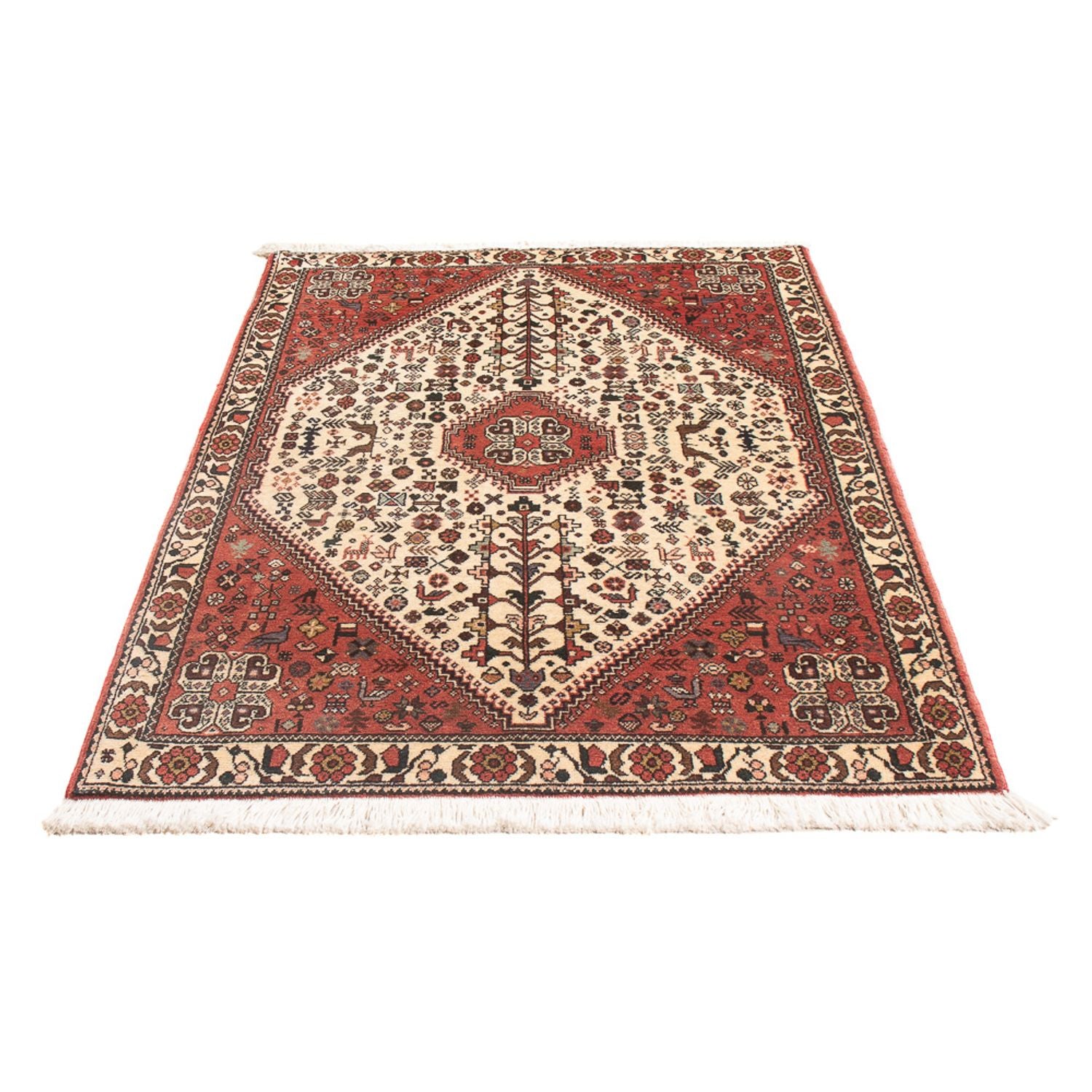Tapis persan - Nomadic - 152 x 103 cm - crème