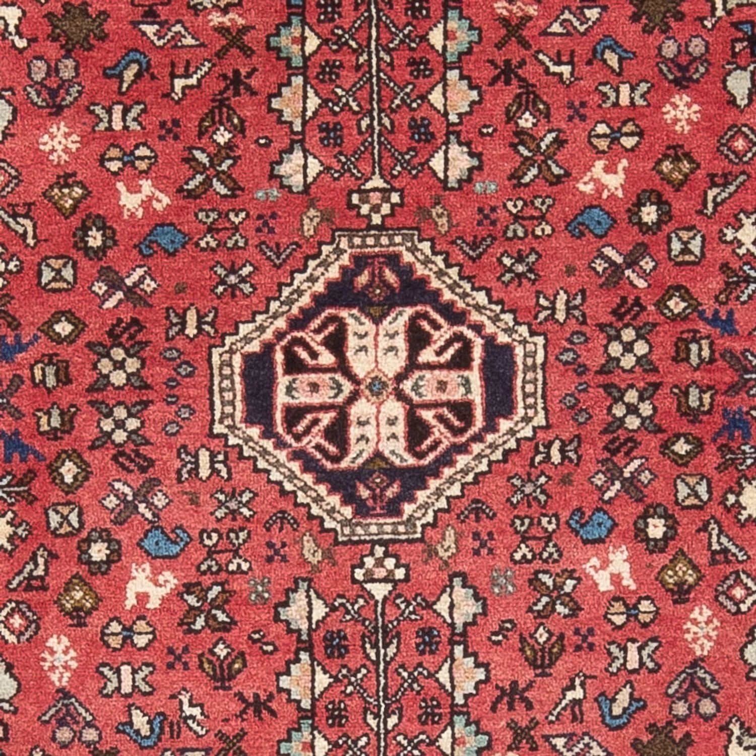 Tapis persan - Nomadic - 149 x 100 cm - rouge