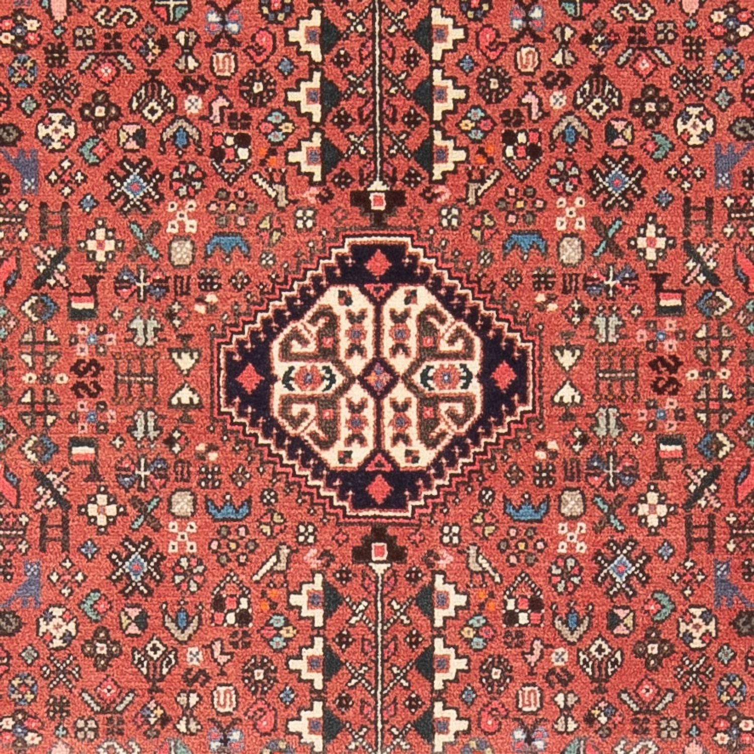 Tapis persan - Nomadic - 150 x 100 cm - rouge