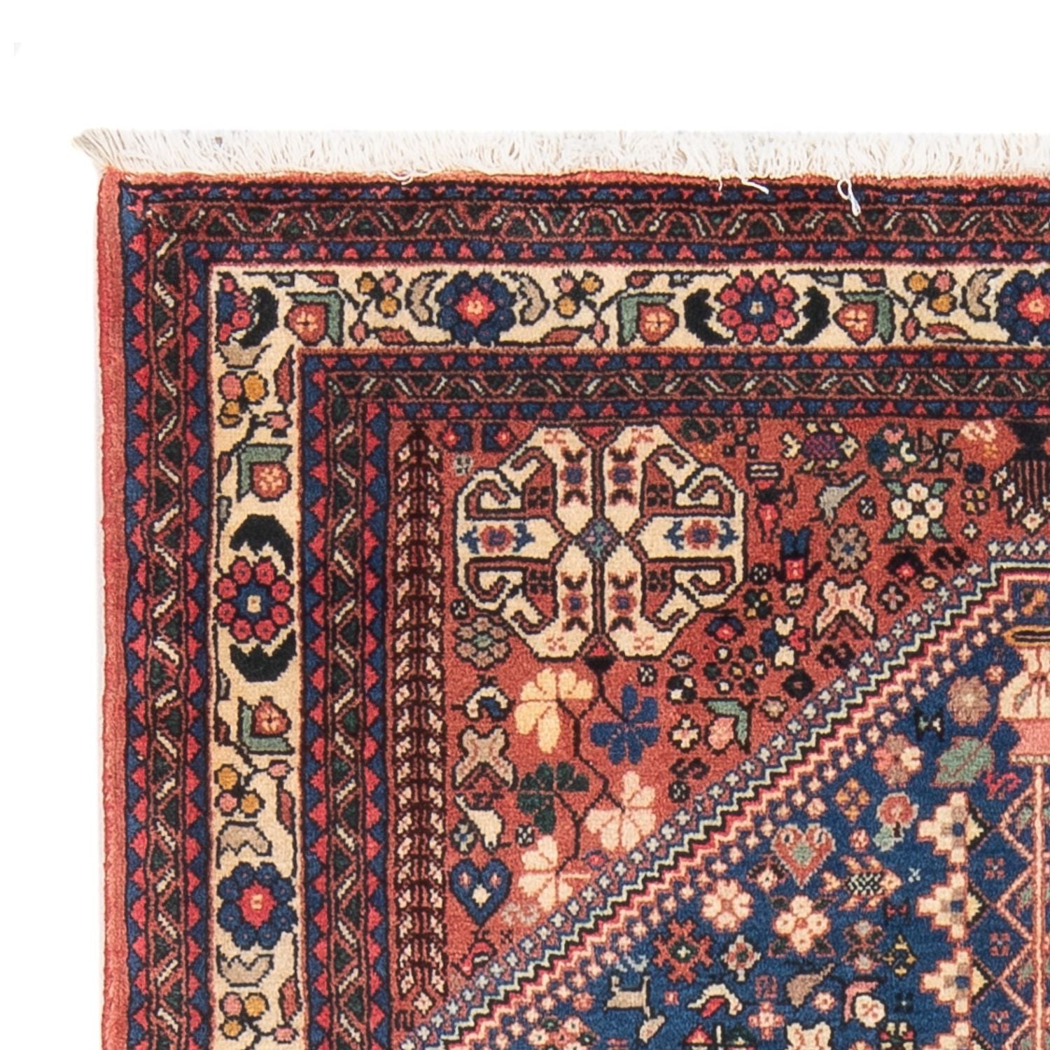Tapis persan - Nomadic - 147 x 103 cm - bleu