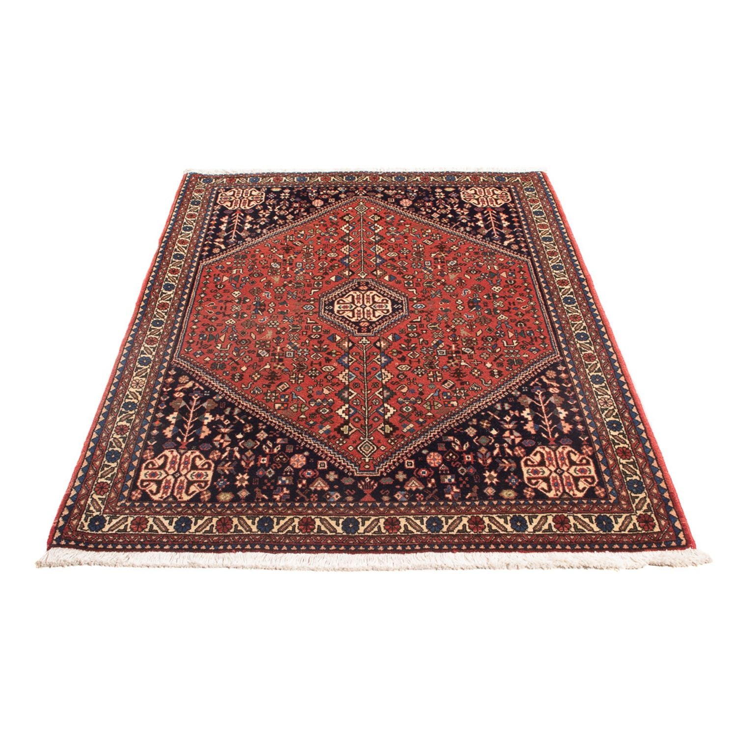Tapis persan - Nomadic - 150 x 105 cm - rouge