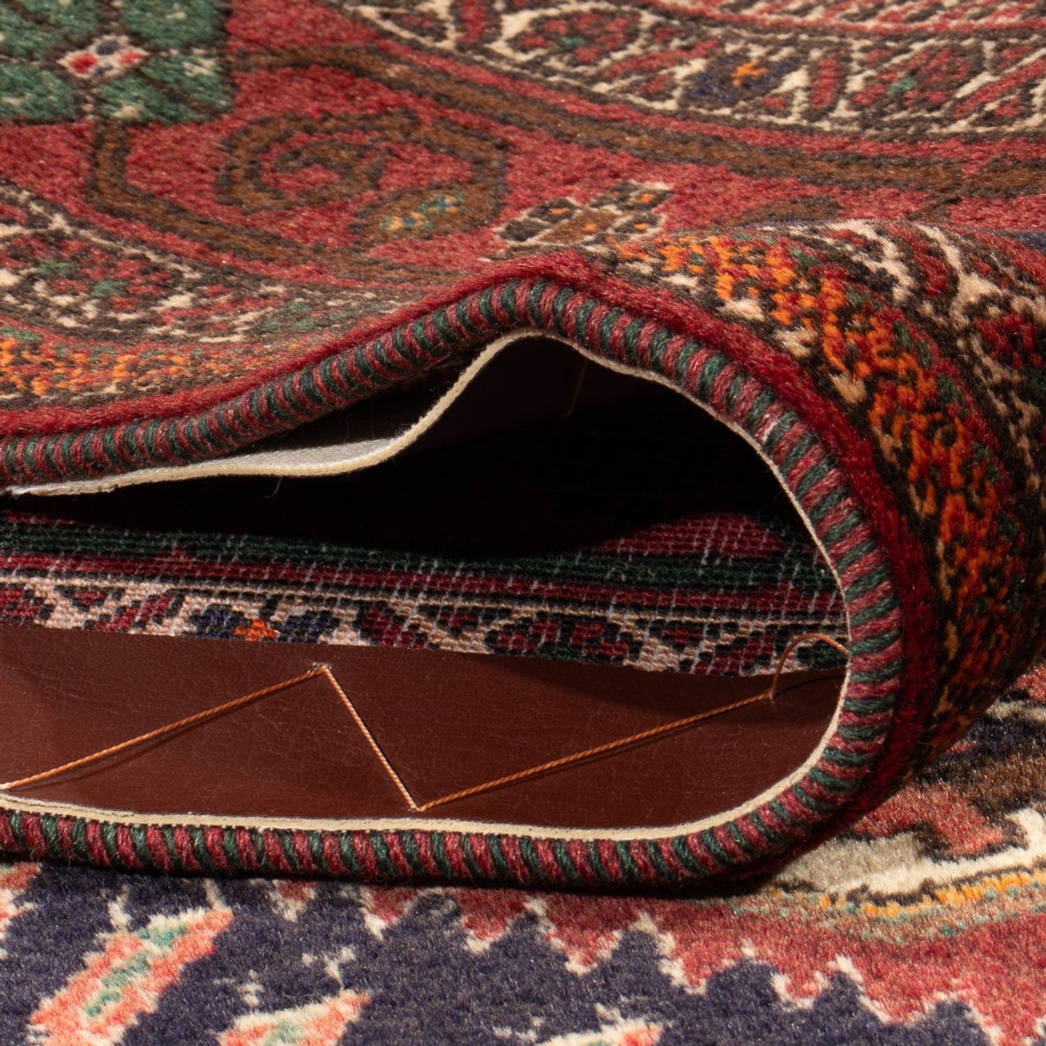 Tapis persan - Nomadic - 180 x 128 cm - rouge