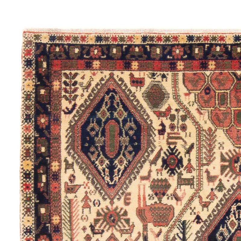 Tapis persan - Nomadic - 178 x 140 cm - crème