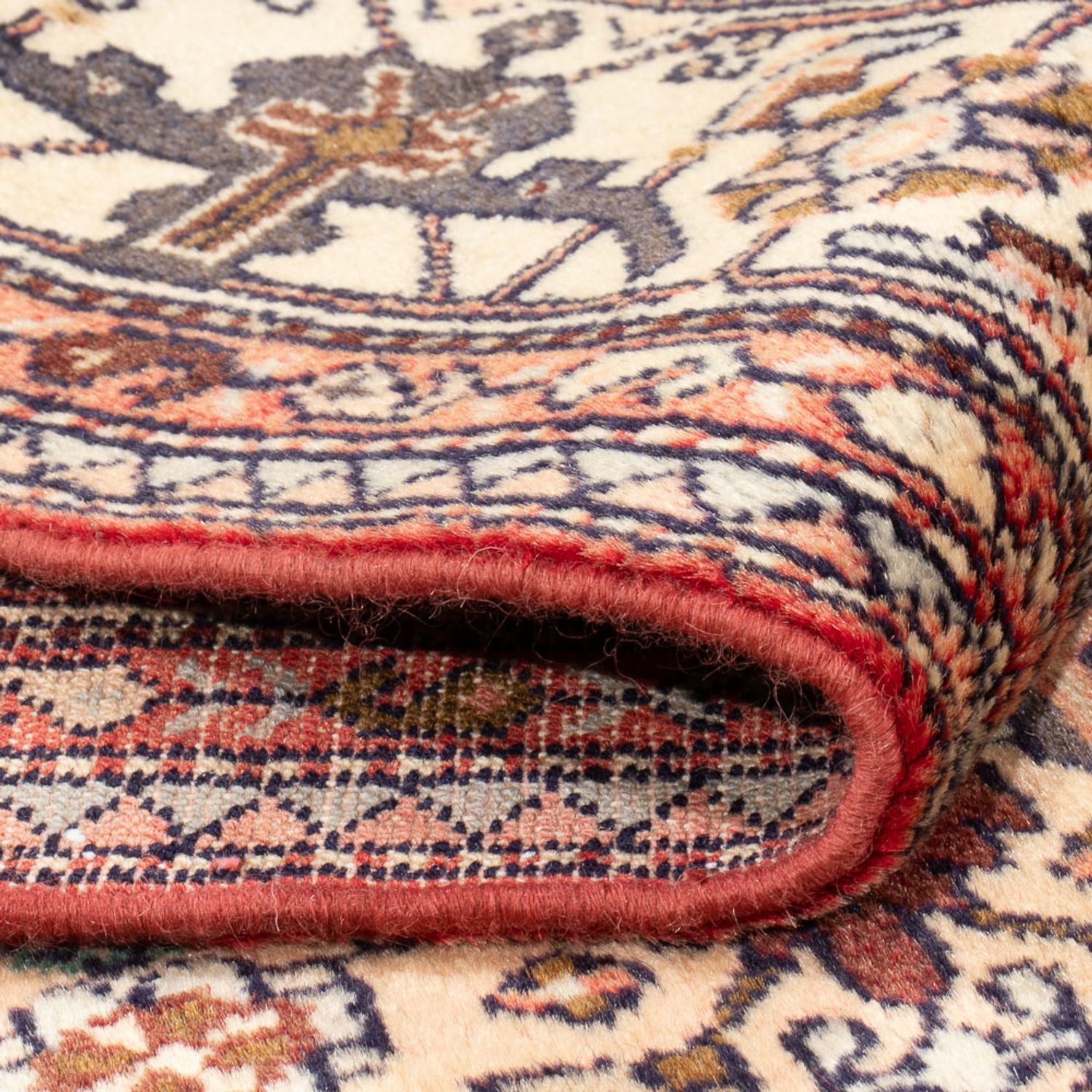 Tapis persan - Nomadic - 190 x 122 cm - saumon