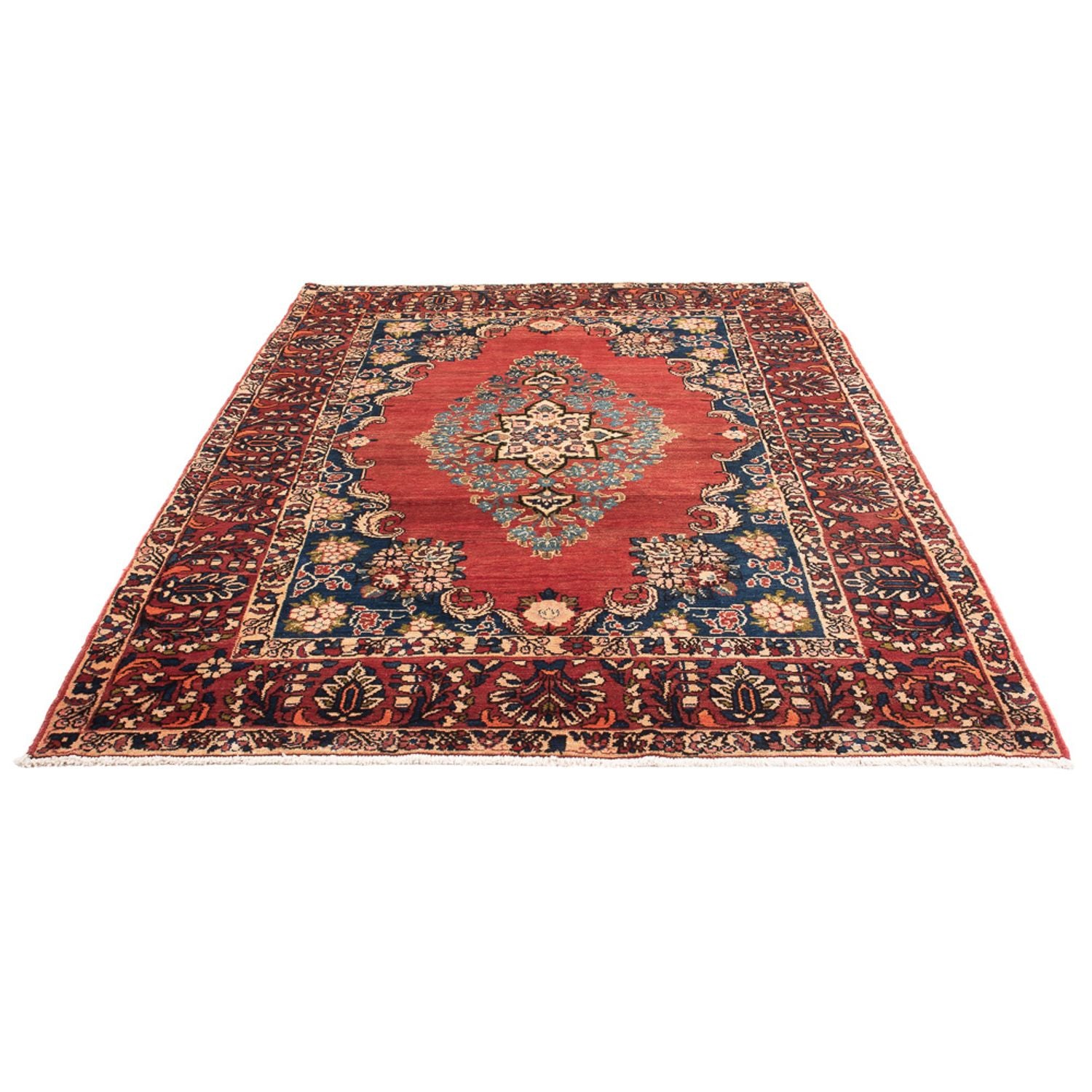 Tapis persan - Nomadic - 250 x 160 cm - rouge