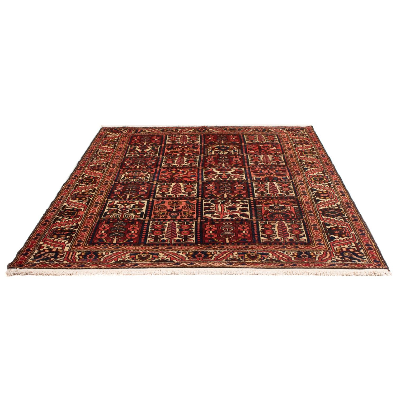 Perserteppich - Nomadic - 202 x 157 cm - mehrfarbig