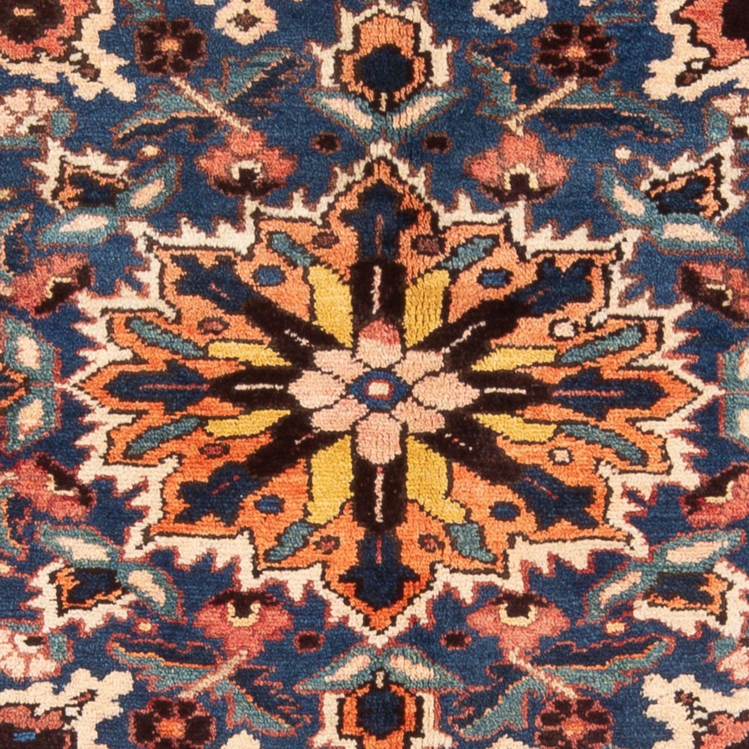 Tapis persan - Nomadic - 202 x 141 cm - rouge