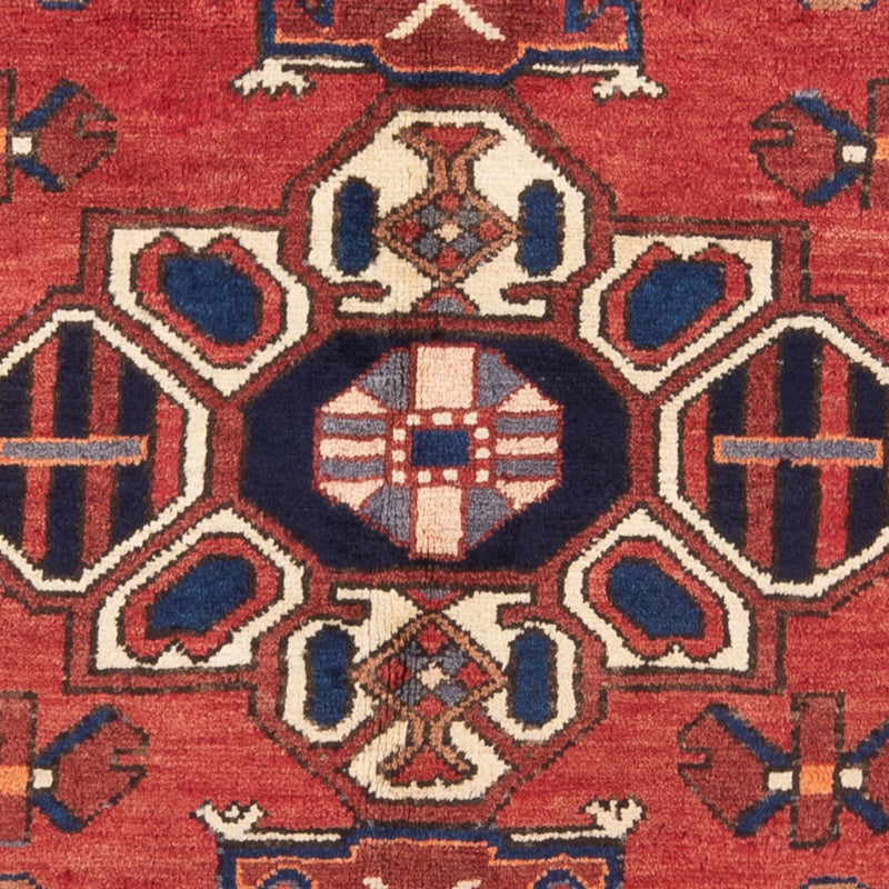Tapis persan - Nomadic - 195 x 153 cm - rouge