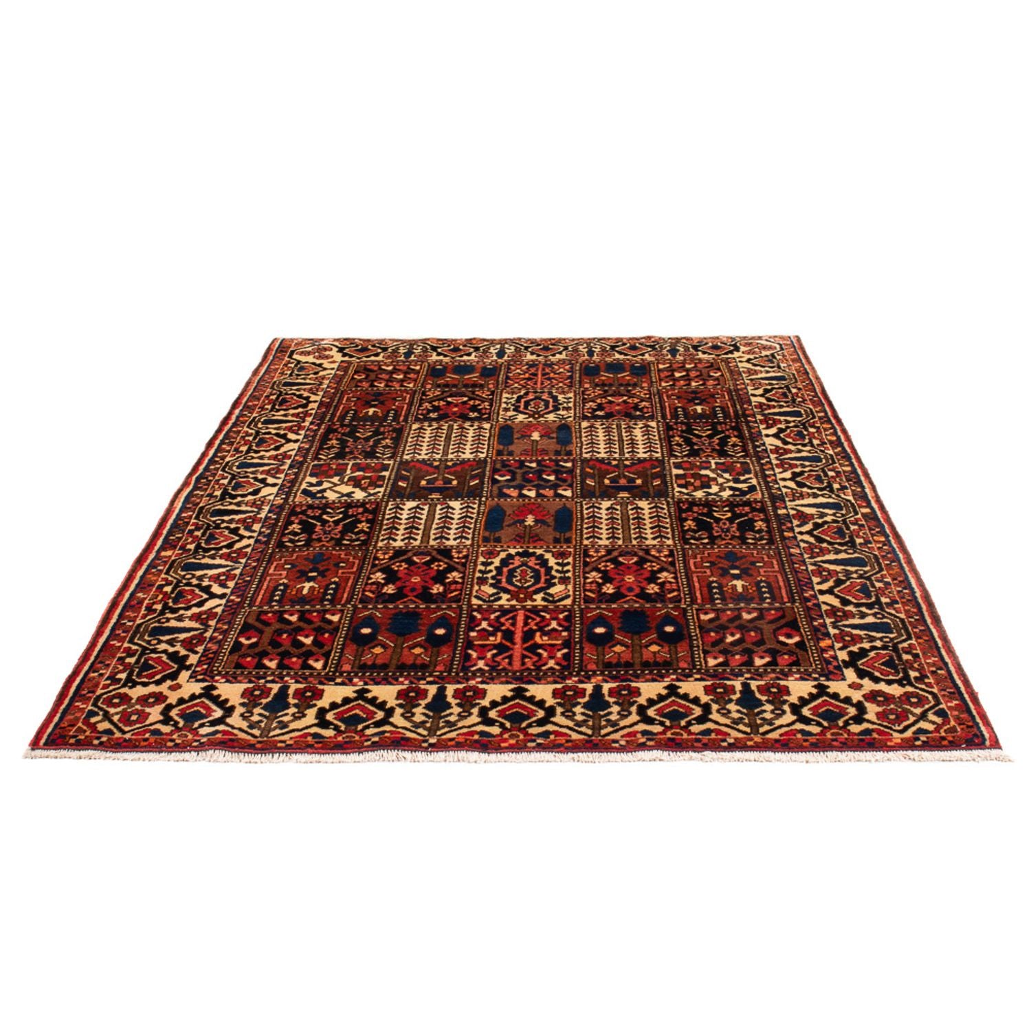 Perserteppich - Nomadic - 210 x 147 cm - mehrfarbig