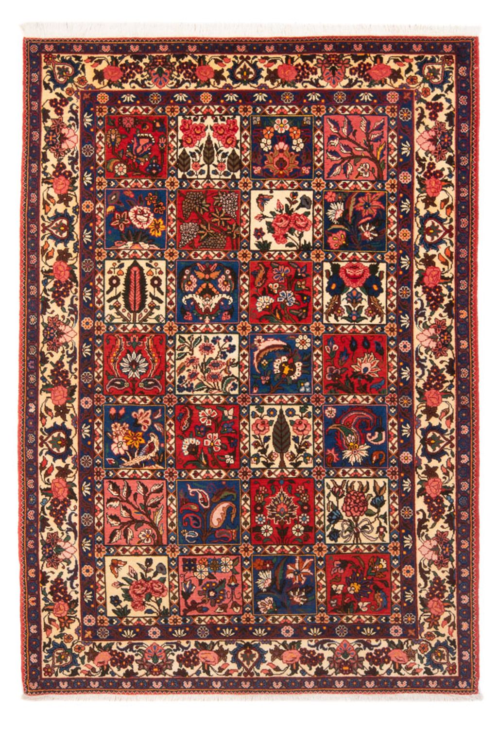 Perserteppich - Nomadic - 205 x 138 cm - mehrfarbig