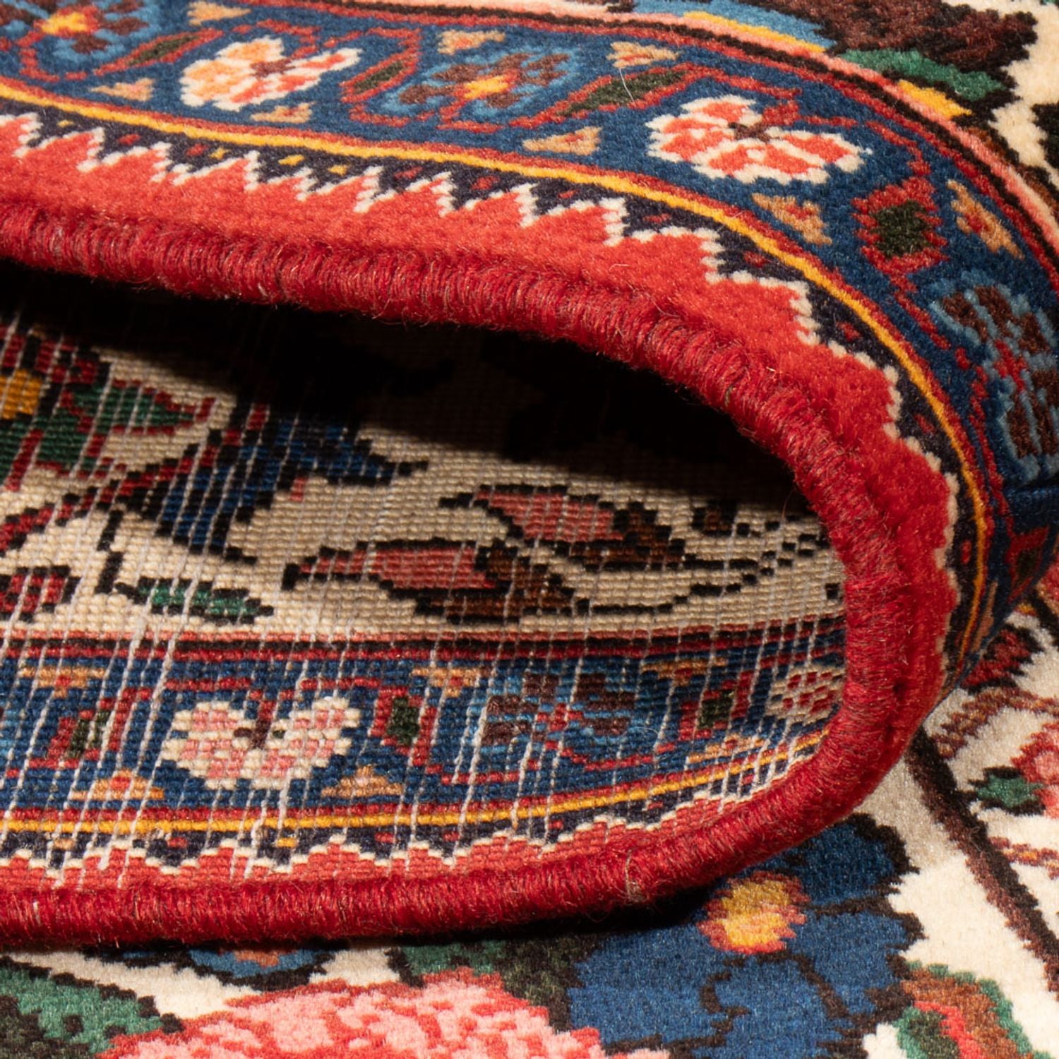 Perserteppich - Nomadic - 205 x 138 cm - mehrfarbig