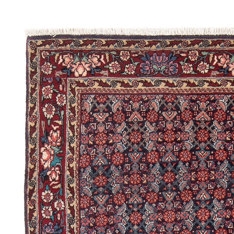 Tapis persan - Bidjar - 168 x 115 cm - bleu foncé