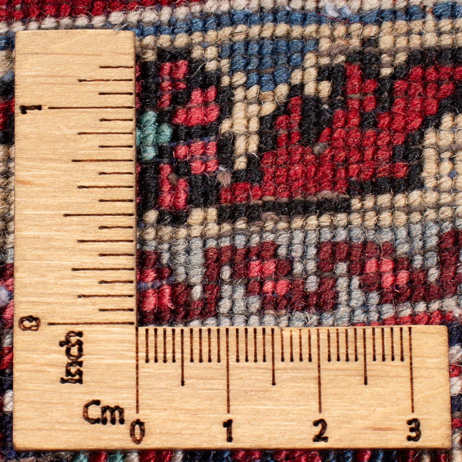 Tapis persan - Bidjar - 168 x 115 cm - bleu foncé
