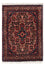 Tapis persan - Bidjar - 72 x 50 cm - bleu foncé