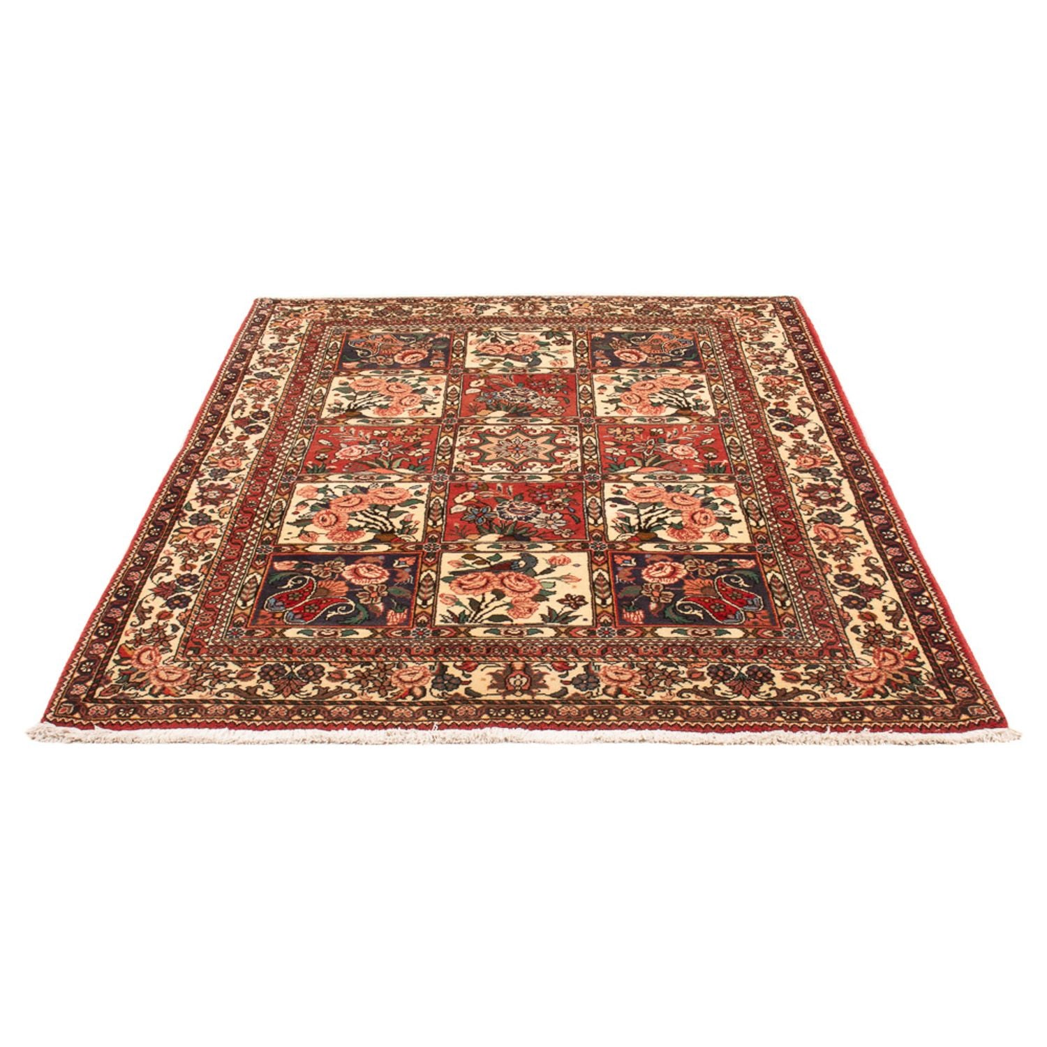 Tapis persan - Nomadic - 197 x 137 cm - multicolore