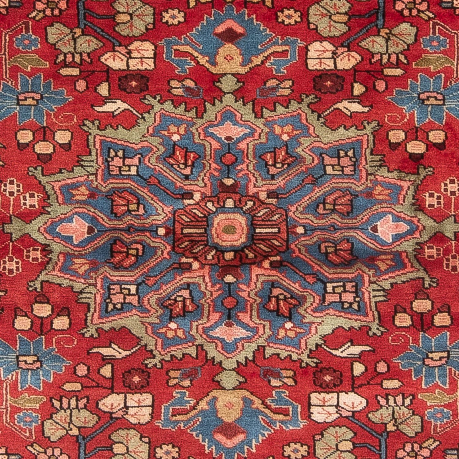 Tapis persan - Classique - 242 x 158 cm - rouge bordeaux