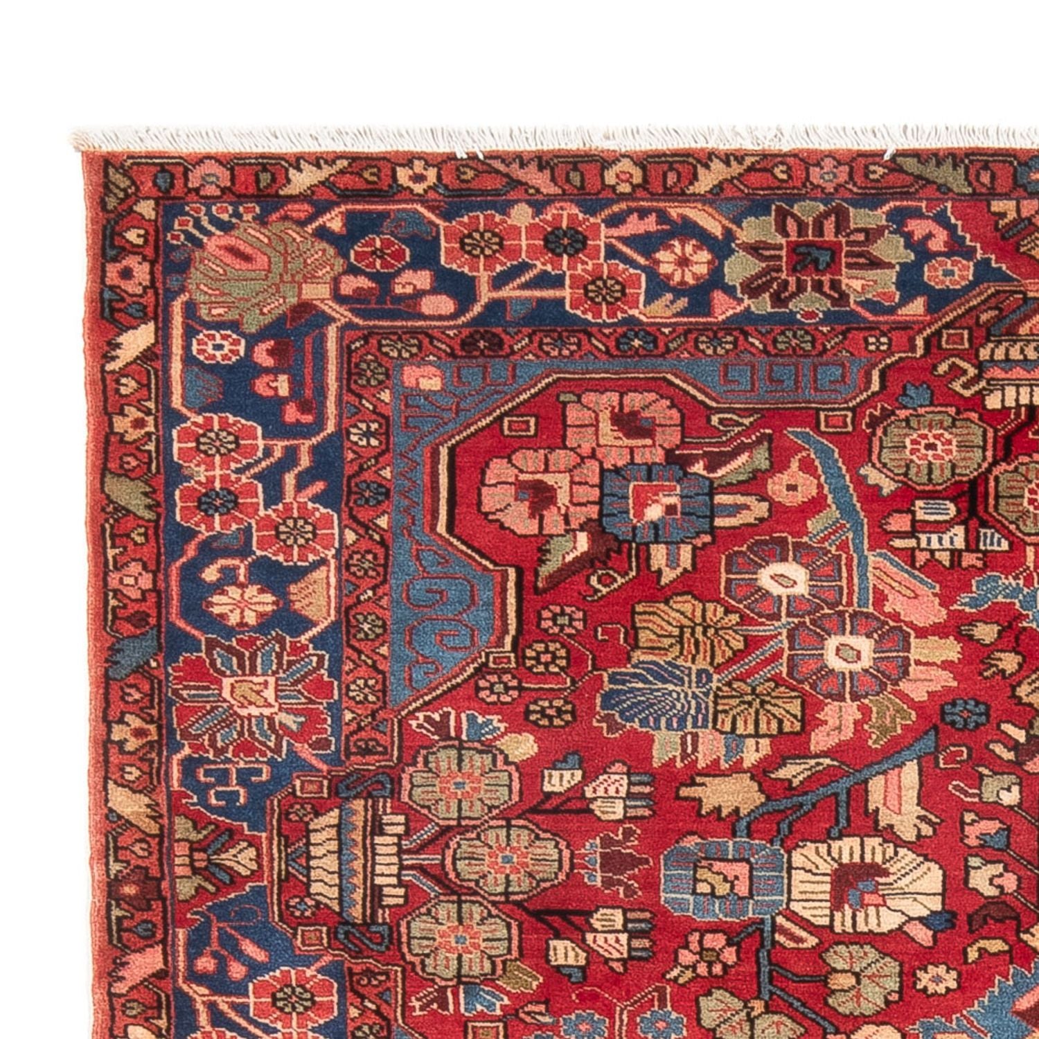 Tapis persan - Classique - 242 x 158 cm - rouge bordeaux