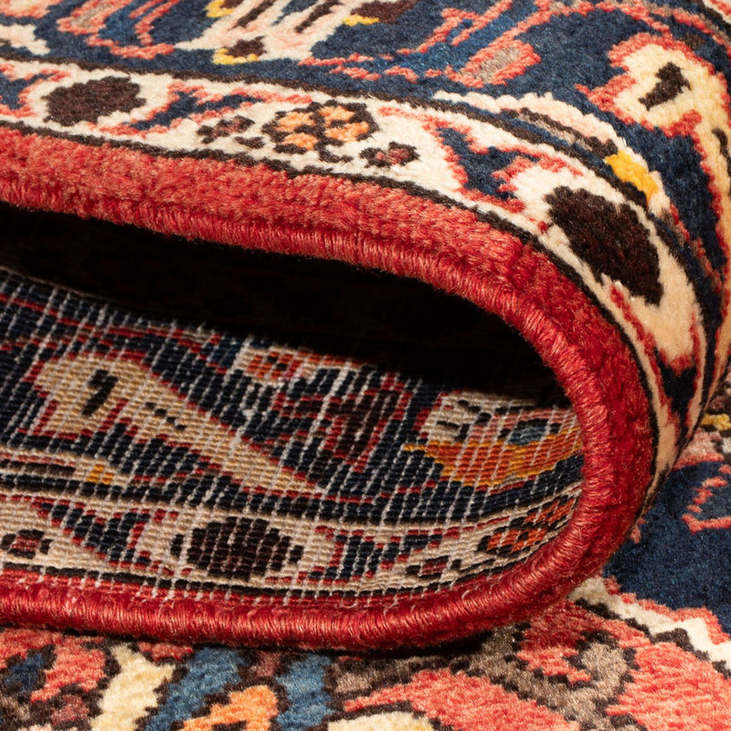 Tapis persan - Nomadic - 208 x 135 cm - rouge