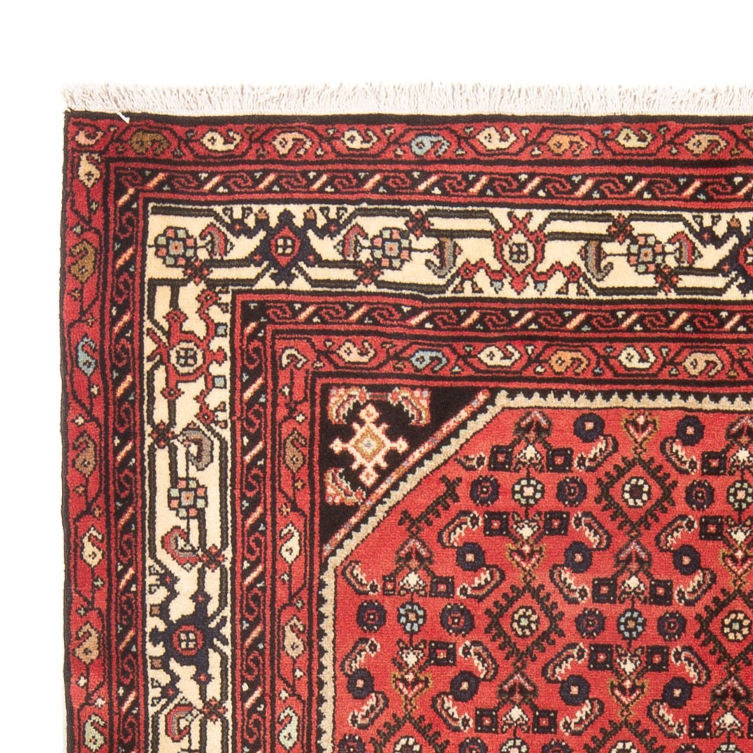 Tapis persan - Mir - 196 x 140 cm - rouge