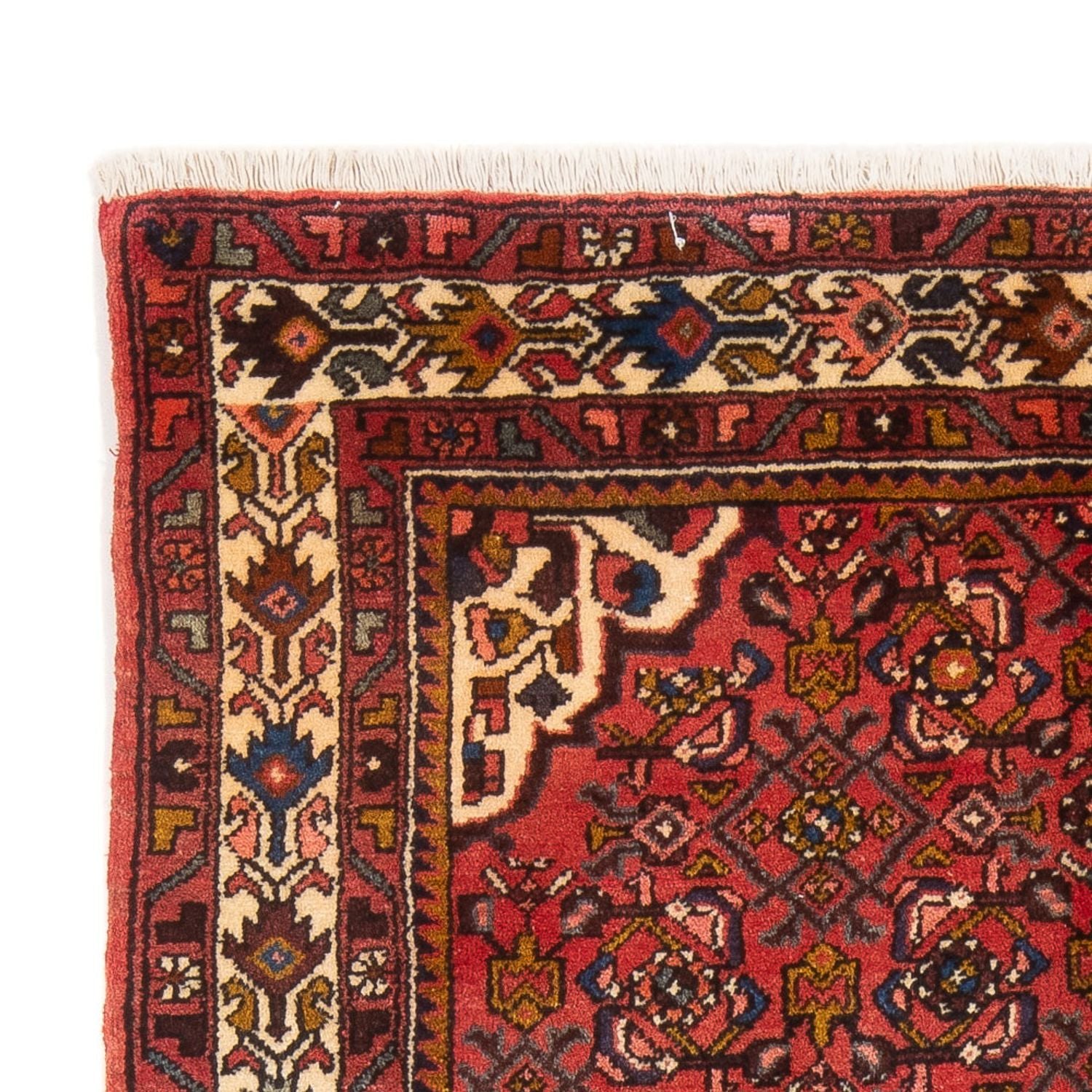 Tapis persan - Nomadic - 226 x 132 cm - rouge