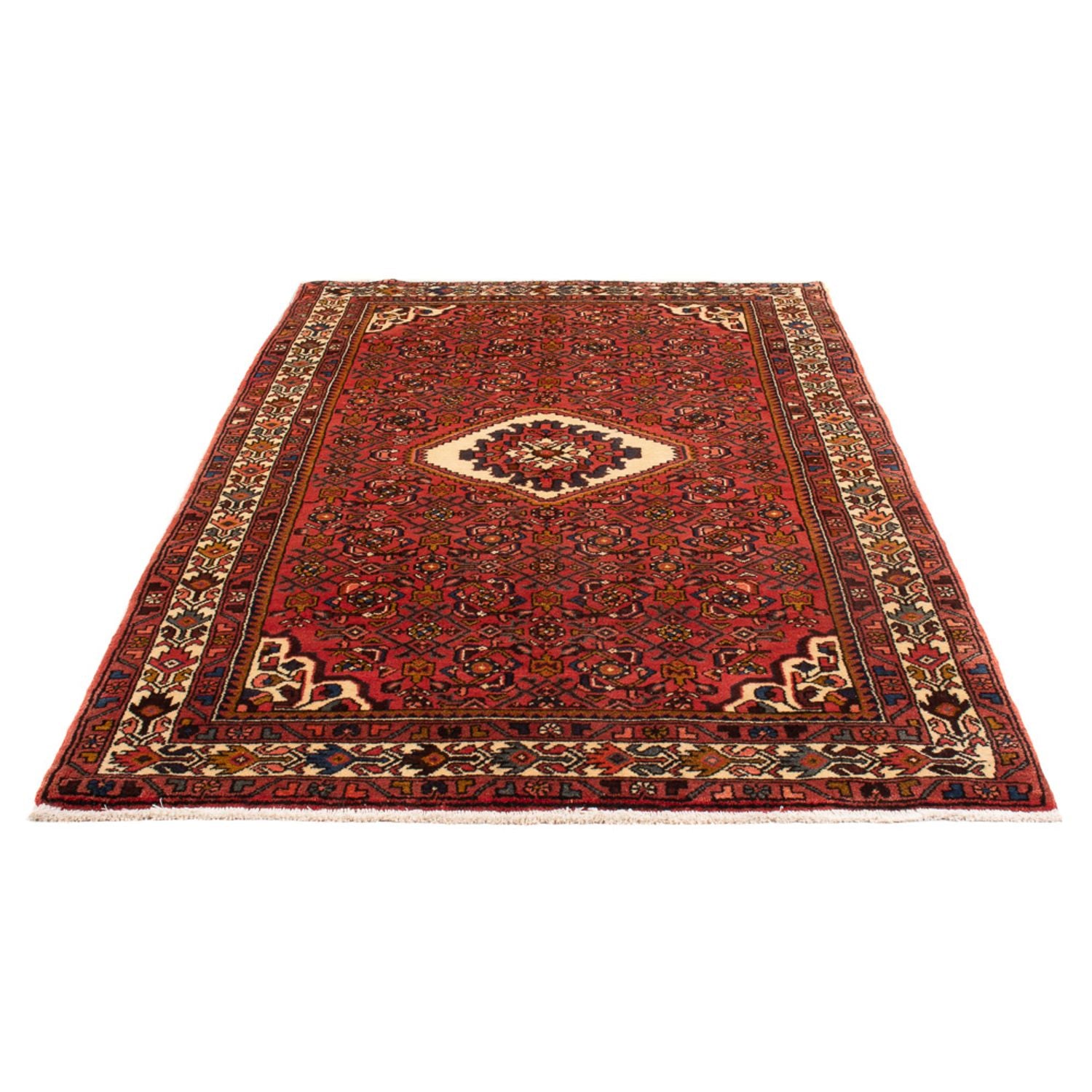 Tapis persan - Nomadic - 226 x 132 cm - rouge