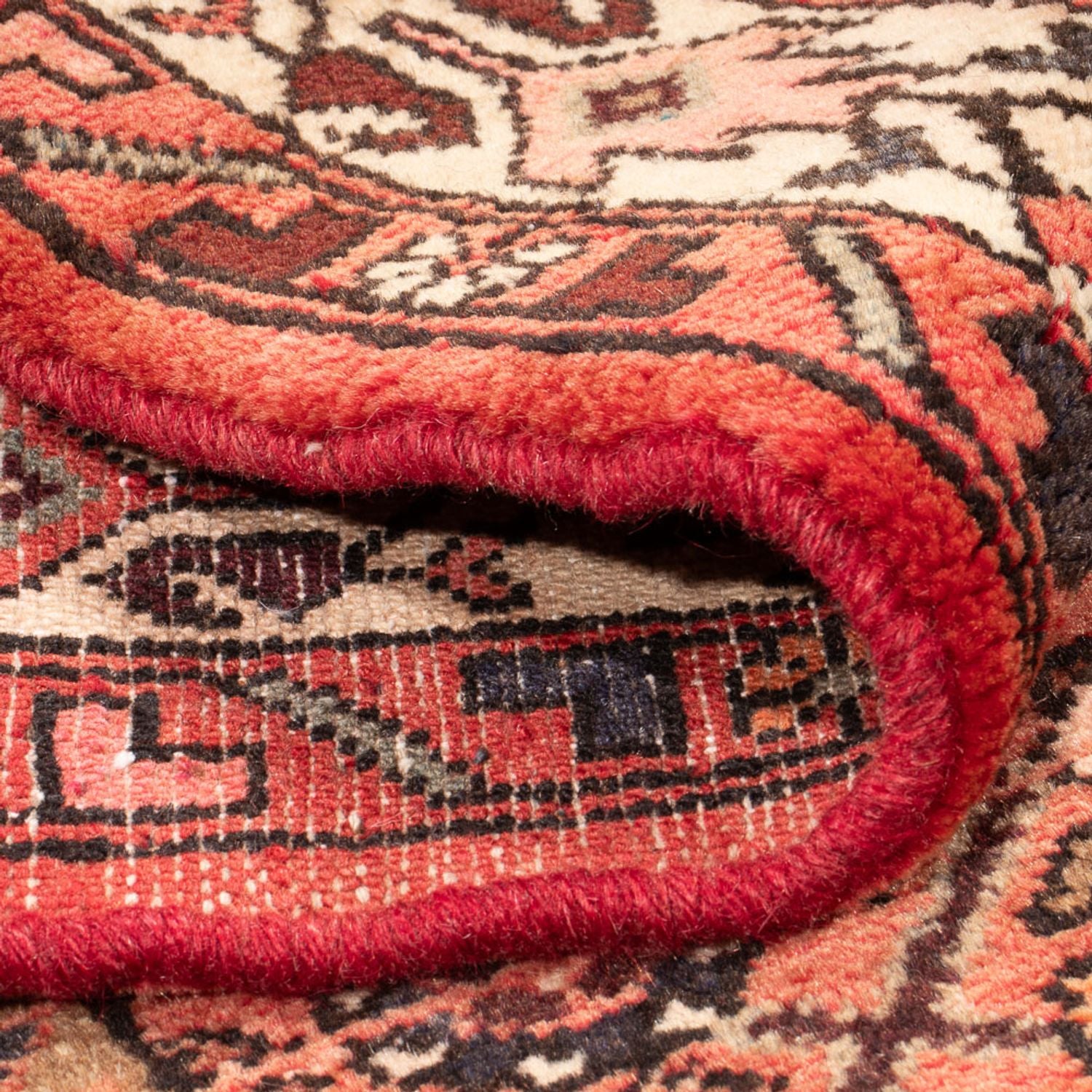 Tapis persan - Nomadic - 220 x 146 cm - rouge