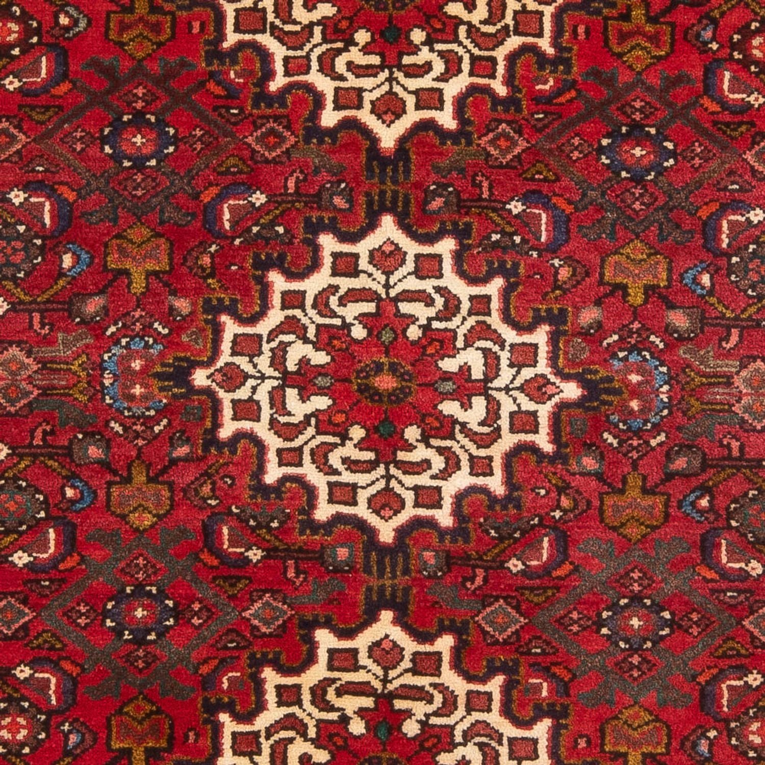 Tapis persan - Nomadic - 214 x 150 cm - rouge
